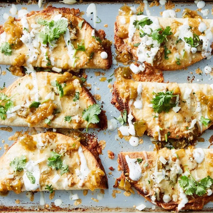 Cheesy Baked Quesadillas (Vegetarian)